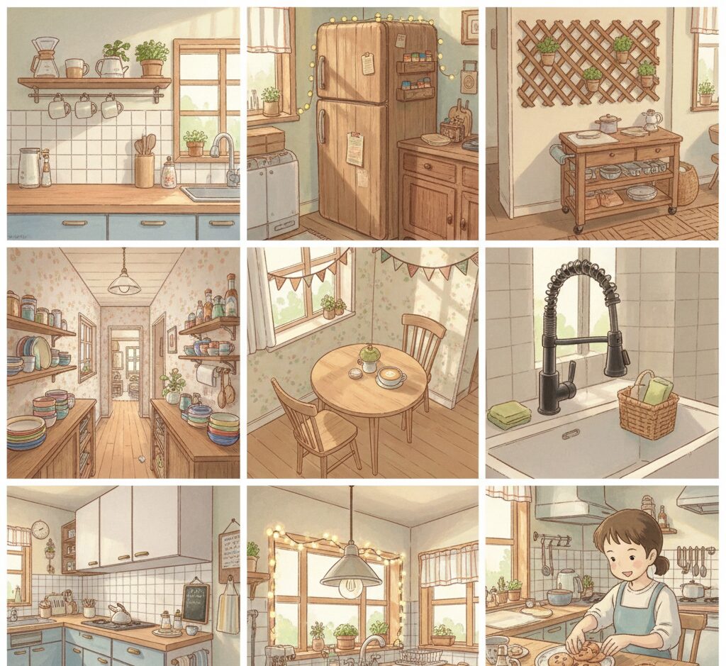 賃貸でもできる！キッチンを「カフェ風」に変えるリフォームアイデア